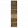 Highboard z szufladą Dąb rzemieślniczy 45 x 42,5 x 185 cm