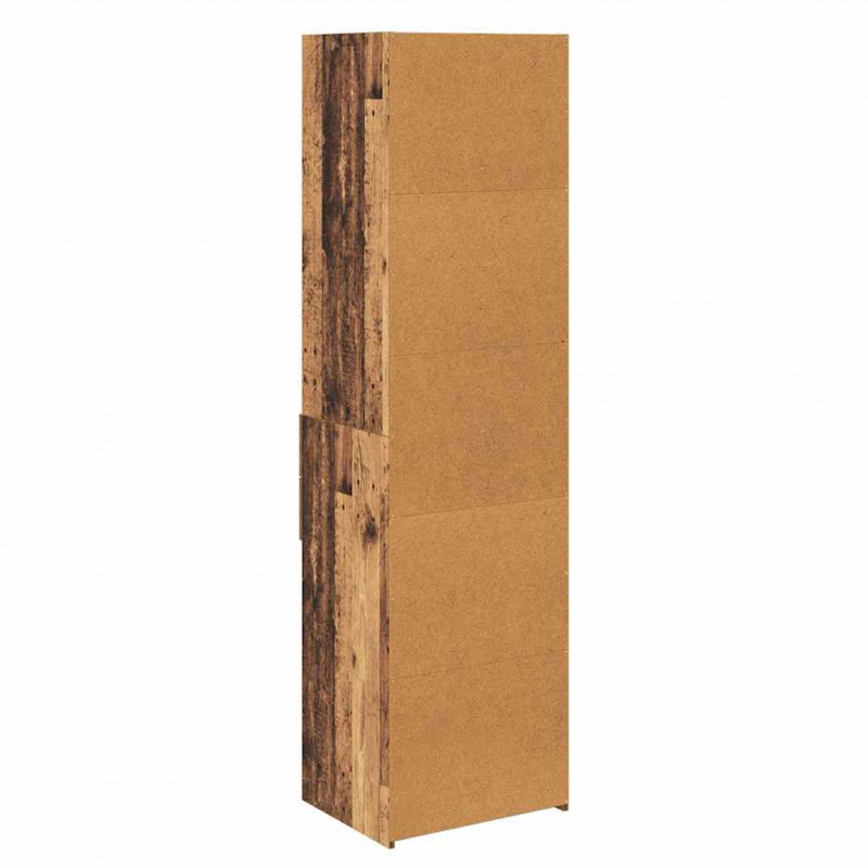 Highboard z szufladą Stare drewno 50 x 42,5 x 185 cm