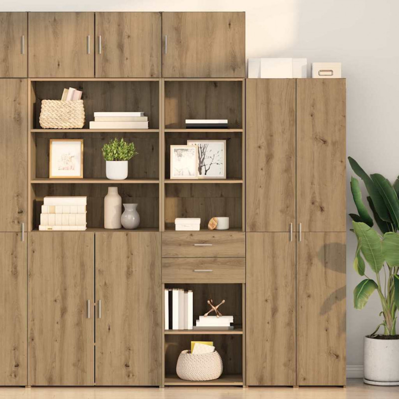 Highboard z szufladą Dąb rzemieślniczy 50 x 42,5 x 185 cm