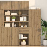 Highboard z szufladą Dąb rzemieślniczy 50 x 42,5 x 185 cm