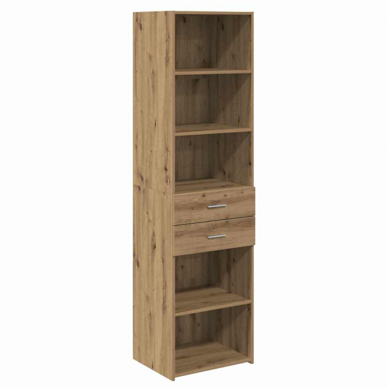 Highboard z szufladą Dąb rzemieślniczy 50 x 42,5 x 185 cm
