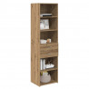 Highboard z szufladą Dąb rzemieślniczy 50 x 42,5 x 185 cm
