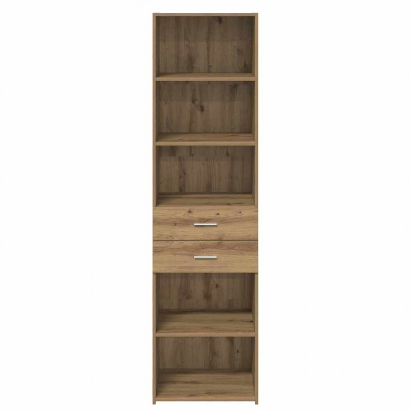 Highboard z szufladą Dąb rzemieślniczy 50 x 42,5 x 185 cm