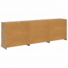 Komody z szufladą 3 pcs Dąb artisan 210 x 35,5 x 67,5 cm