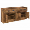 Komody z szufladą 2 pcs Stare drewno 70 x 35,5 x 67,5 cm