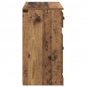 Komody z szufladą 2 pcs Stare drewno 70 x 35,5 x 67,5 cm
