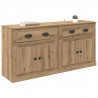 Komody z szufladą 2 pcs Dąb rzemieślniczy 70 x 35,5 x 67,5 cm