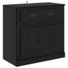Komody z szufladą 2 pcs Czarny Dąb 70 x 35,5 x 67,5 cm