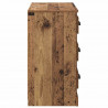 Komody z szufladą 2 pcs Stare drewno 70 x 35,5 x 67,5 cm