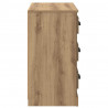 Komody z szufladą 2 pcs Dąb rzemieślniczy 70 x 35,5 x 67,5 cm