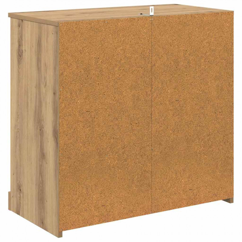Komody z szufladą 2 pcs Dąb rzemieślniczy 70 x 35,5 x 67,5 cm