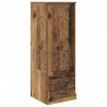 Highboard z szufladą 3 pcs Stare drewno Materiał drewnopochodny