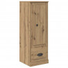 Highboard 3 pcs Dąb rzemieślniczy Materiał drewnopochodny