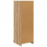 Highboard 3 pcs Dąb rzemieślniczy Materiał drewnopochodny