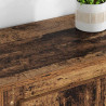 Highboard z szufladą 3 pcs Stare drewno Materiał drewnopochodny