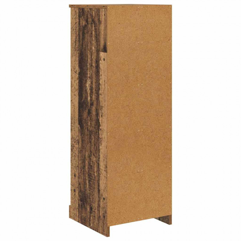 Highboard z szufladą 3 pcs Stare drewno Materiał drewnopochodny