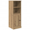 Highboard 3 pcs Dąb rzemieślniczy Materiał drewnopochodny