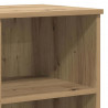 Highboard 3 pcs Dąb rzemieślniczy Materiał drewnopochodny