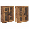 Szafki ścienne 2 pcs Stare drewno 69,5 x 34 x 90 cm