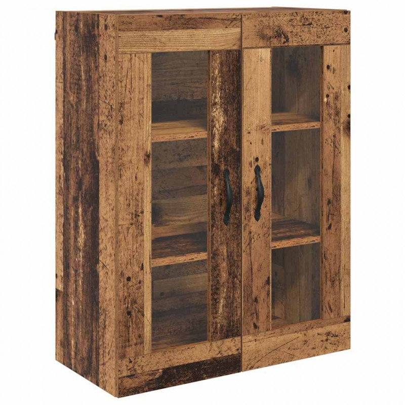 Szafki ścienne 2 pcs Stare drewno 69,5 x 34 x 90 cm