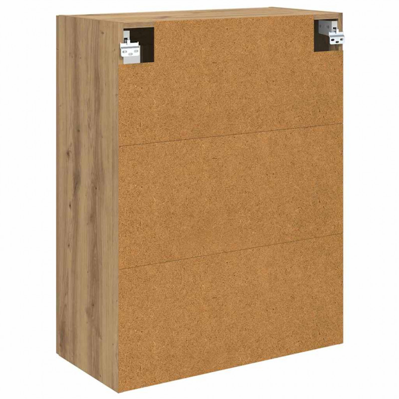Szafki ścienne 2 pcs Dąb rzemieślniczy 69,5 x 34 x 90 cm