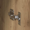 Szafki ścienne 2 pcs Dąb rzemieślniczy 69,5 x 34 x 90 cm