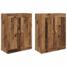 Szafka wisząca 2 pcs Stare drewno 69,5 x 34 x 90 cm