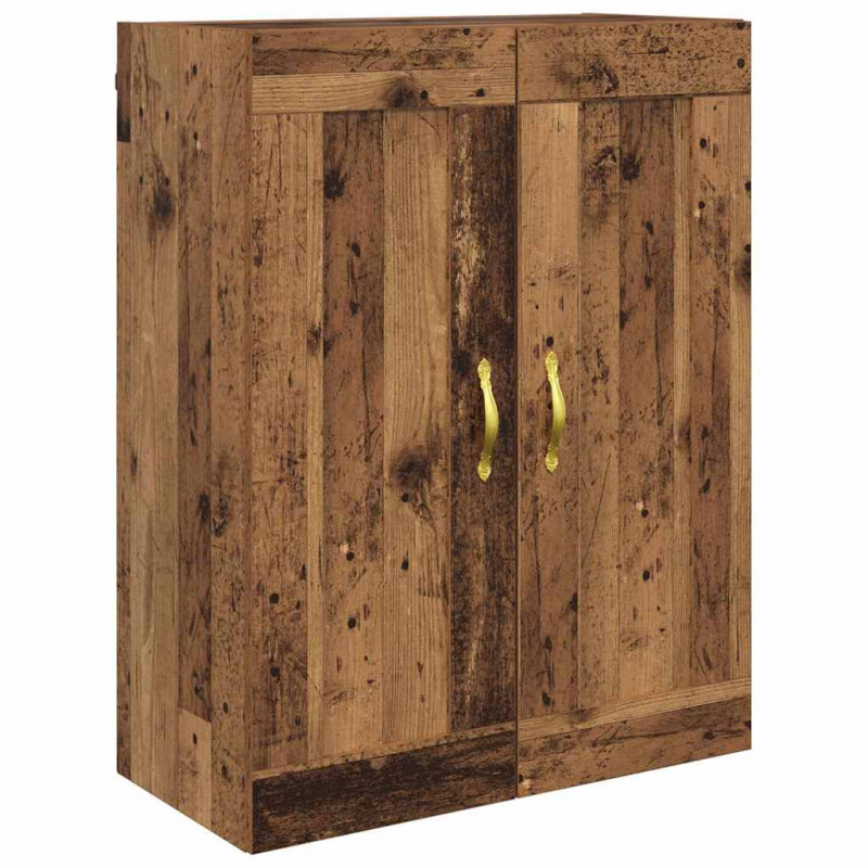 Szafka wisząca 2 pcs Stare drewno 69,5 x 34 x 90 cm