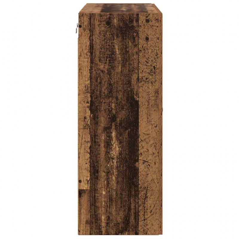 Szafka wisząca 2 pcs Stare drewno 69,5 x 34 x 90 cm