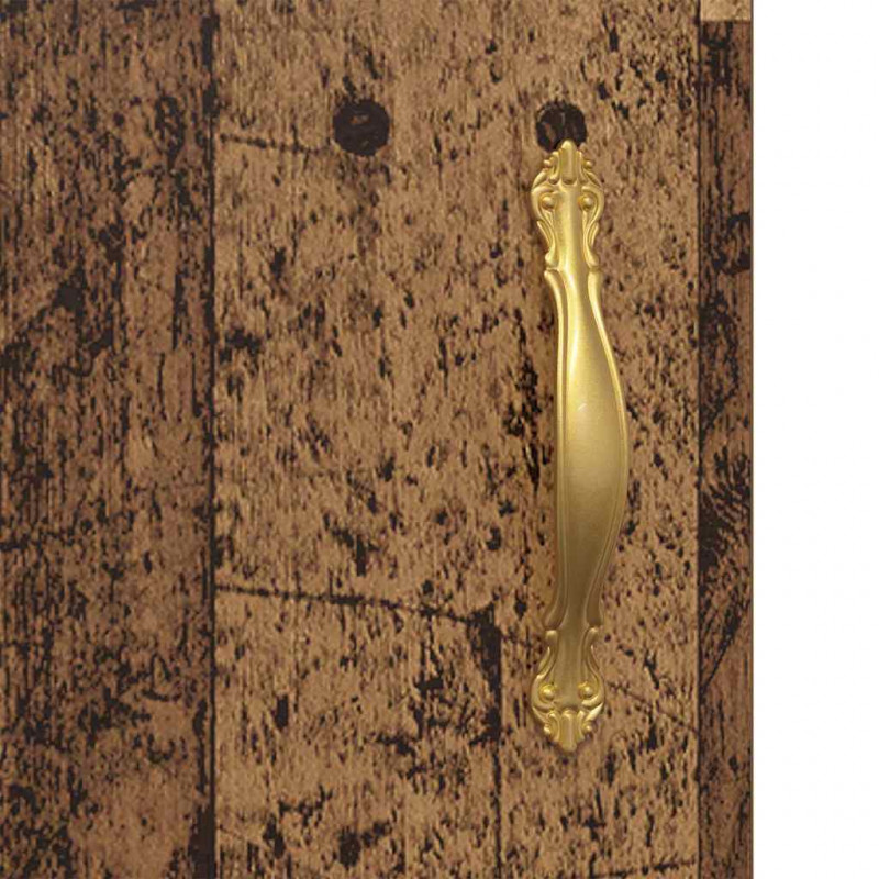 Szafka wisząca 2 pcs Stare drewno 69,5 x 34 x 90 cm