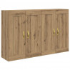 Szafka wisząca 2 pcs Dąb rzemieślniczy 69,5 x 34 x 90 cm