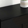 Szafka wisząca 2 pcs Czarny Dąb 69,5 x 34 x 90 cm