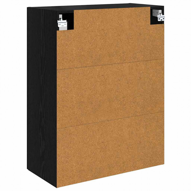 Szafka wisząca 2 pcs Czarny Dąb 69,5 x 34 x 90 cm