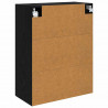 Szafka wisząca 2 pcs Czarny Dąb 69,5 x 34 x 90 cm