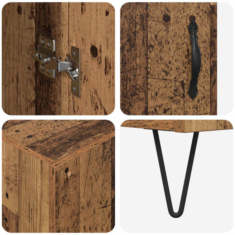 Highboard Stare drewno 69,5 x 34 x 180 cm
