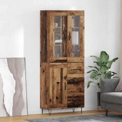 Highboard z szufladą Stare drewno 69,5 x 34 x 90 cm