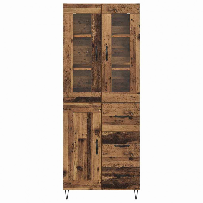 Highboard z szufladą Stare drewno 69,5 x 34 x 90 cm