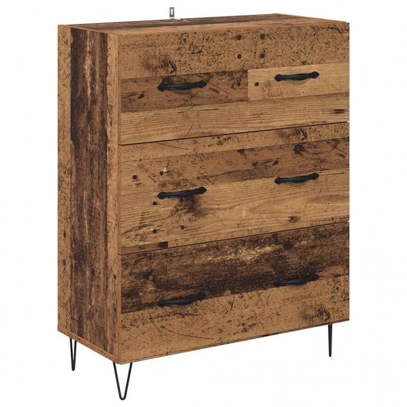 Highboard z szufladą Stare drewno 69,5 x 34 x 90 cm
