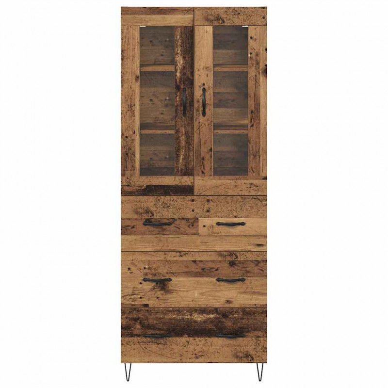 Highboard z szufladą Stare drewno 69,5 x 34 x 90 cm