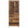 Highboard z szufladą Stare drewno 69,5 x 34 x 90 cm