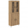 Highboard Dąb rzemieślniczy 69,5 x 34 x 180 cm