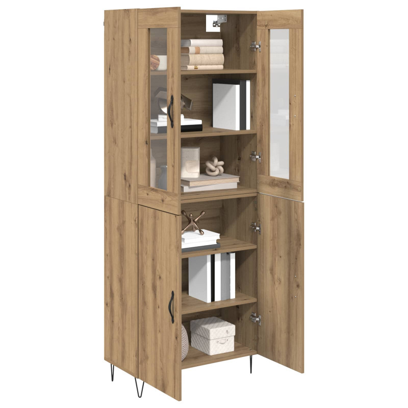 Highboard Dąb rzemieślniczy 69,5 x 34 x 180 cm