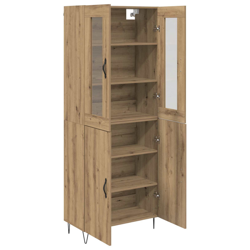 Highboard Dąb rzemieślniczy 69,5 x 34 x 180 cm