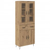 Highboard z szufladą Dąb rzemieślniczy 69,5 x 34 x 90 cm
