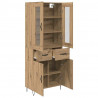 Highboard z szufladą Dąb rzemieślniczy 69,5 x 34 x 90 cm