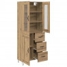 Highboard z szufladą Dąb rzemieślniczy 69,5 x 34 x 90 cm