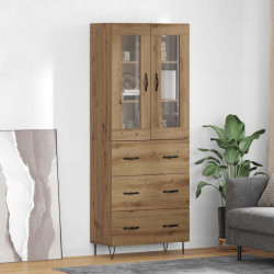 Highboard z szufladą Dąb rzemieślniczy 69,5 x 34 x 90 cm