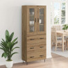Highboard z szufladą Dąb rzemieślniczy 69,5 x 34 x 90 cm