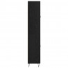 Highboard Czarny Dąb 69,5 x 34 x 90 cm Materiał drewnopochodny