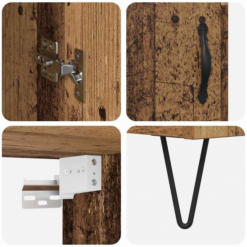 Highboard Stare drewno 34,5 x 34 x 90 cm